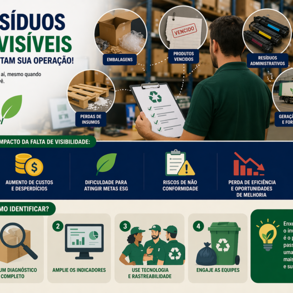 Os resíduos invisíveis que impactam sua operação (saiba como identificá-los)