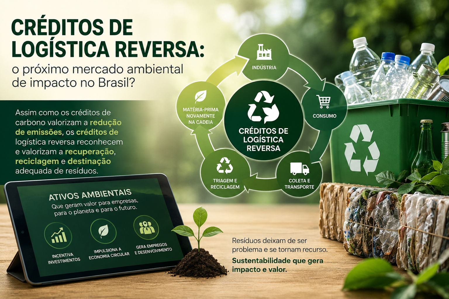 Créditos para logística reversa