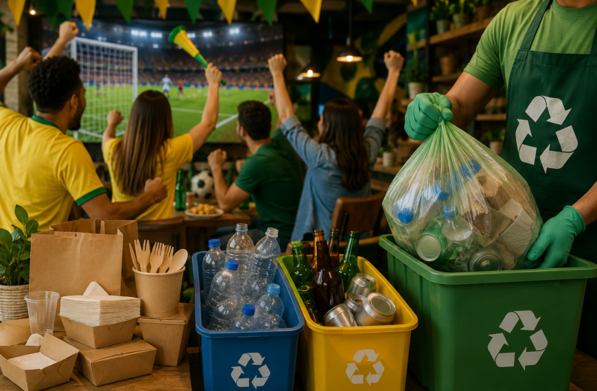 Resíduos comerciais na Copa do Mundo