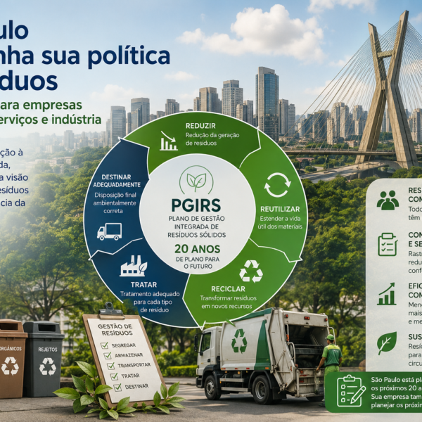 Plano municipal de SP para gestão de resíduos