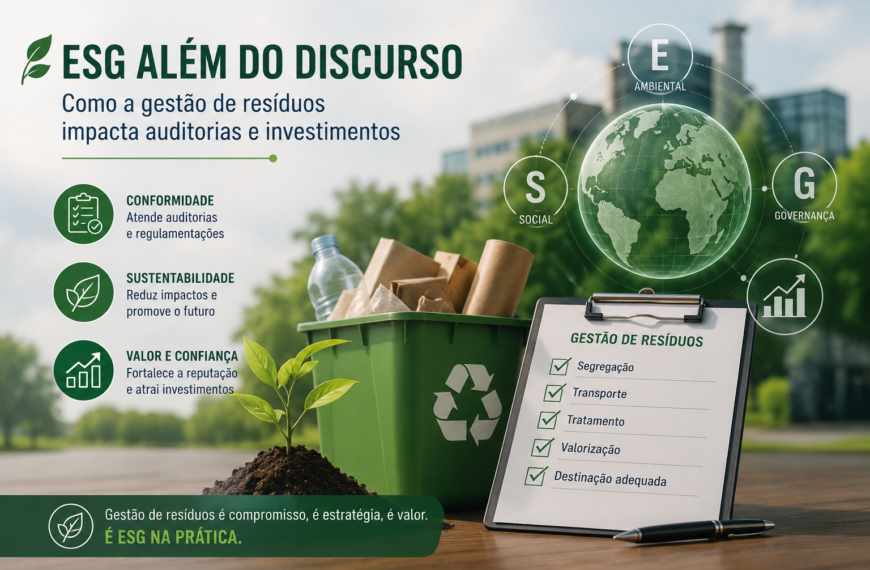Gestão de resíduos e investimentos